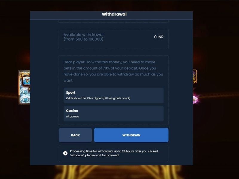 Как вывести выигрыш из 4rabet