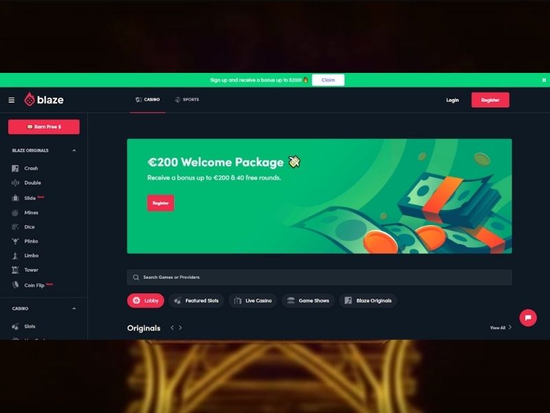 Вывод денег в Blaze