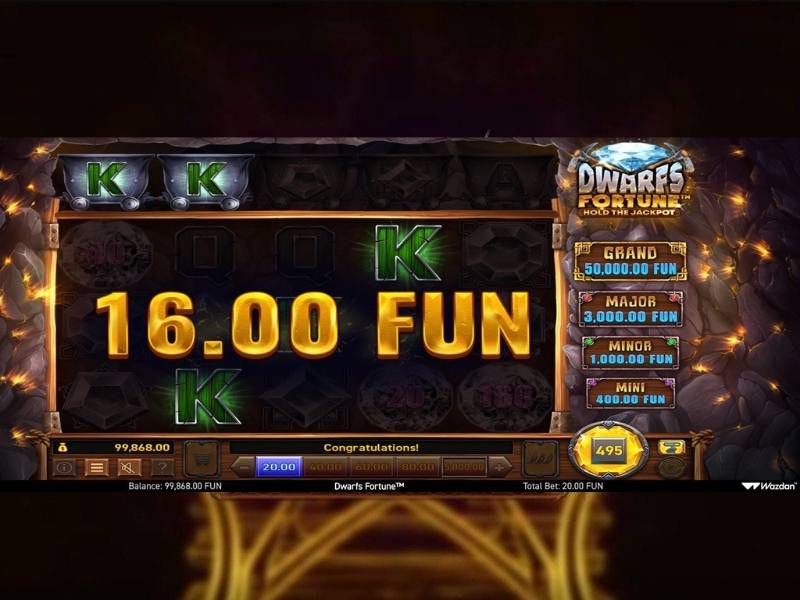 Бонусная игра Hold the Jackpot