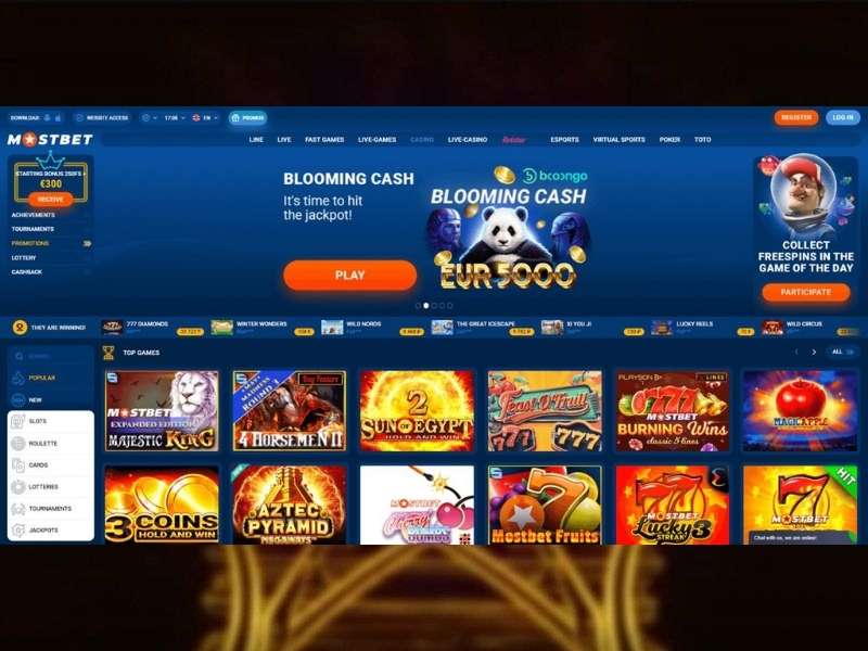 Mostbet Casino коротко